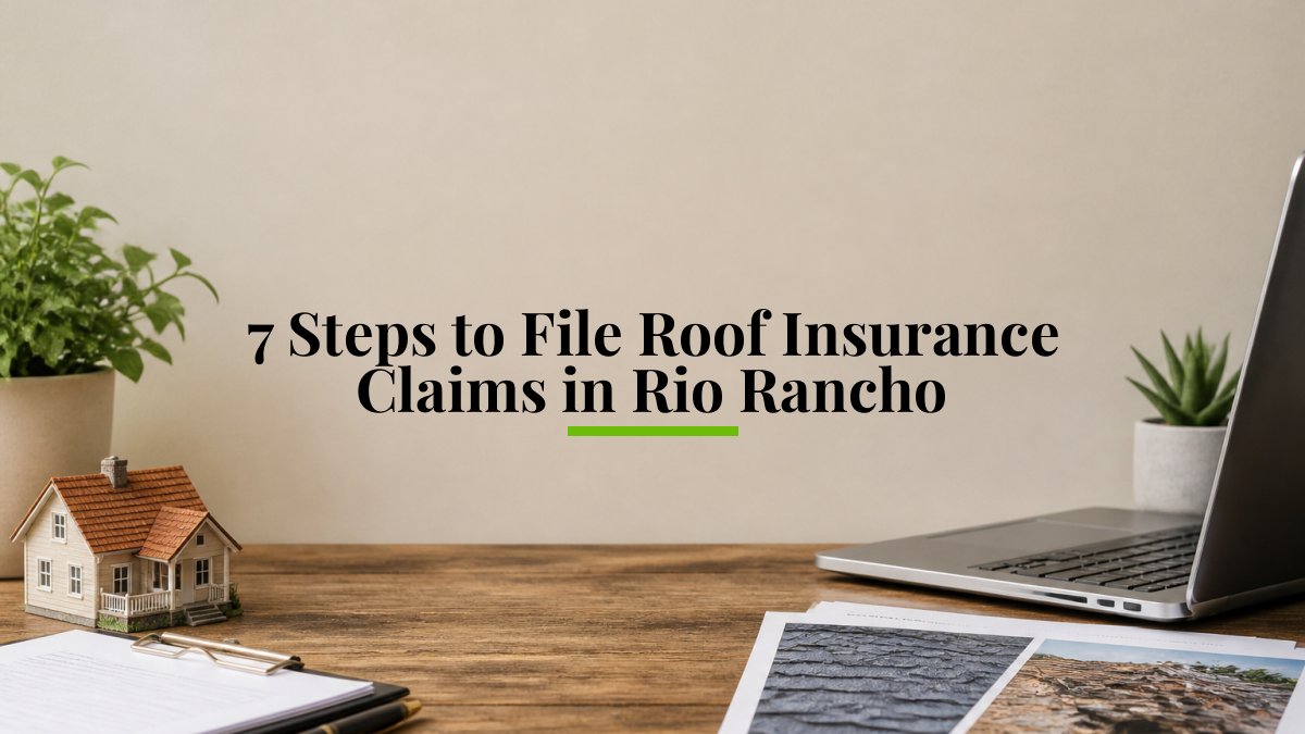 7 Steps to File Roof Insurance Claims in Rio Rancho