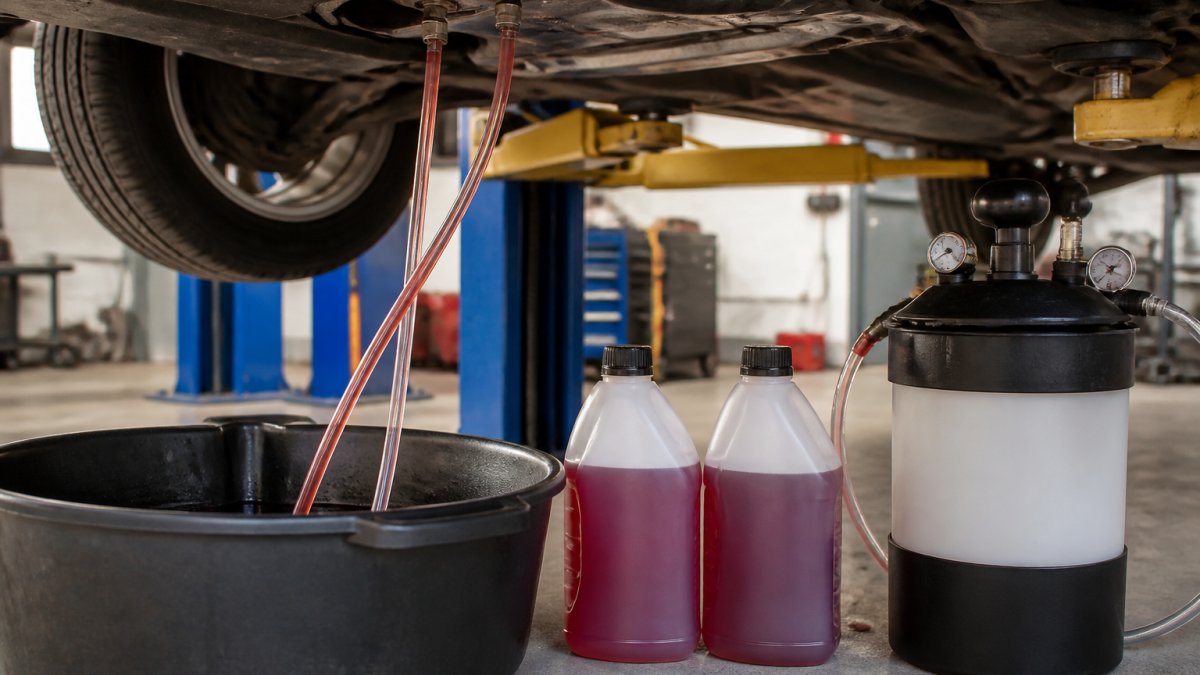 7 Steps to Flush Transmission Fluid Yourself