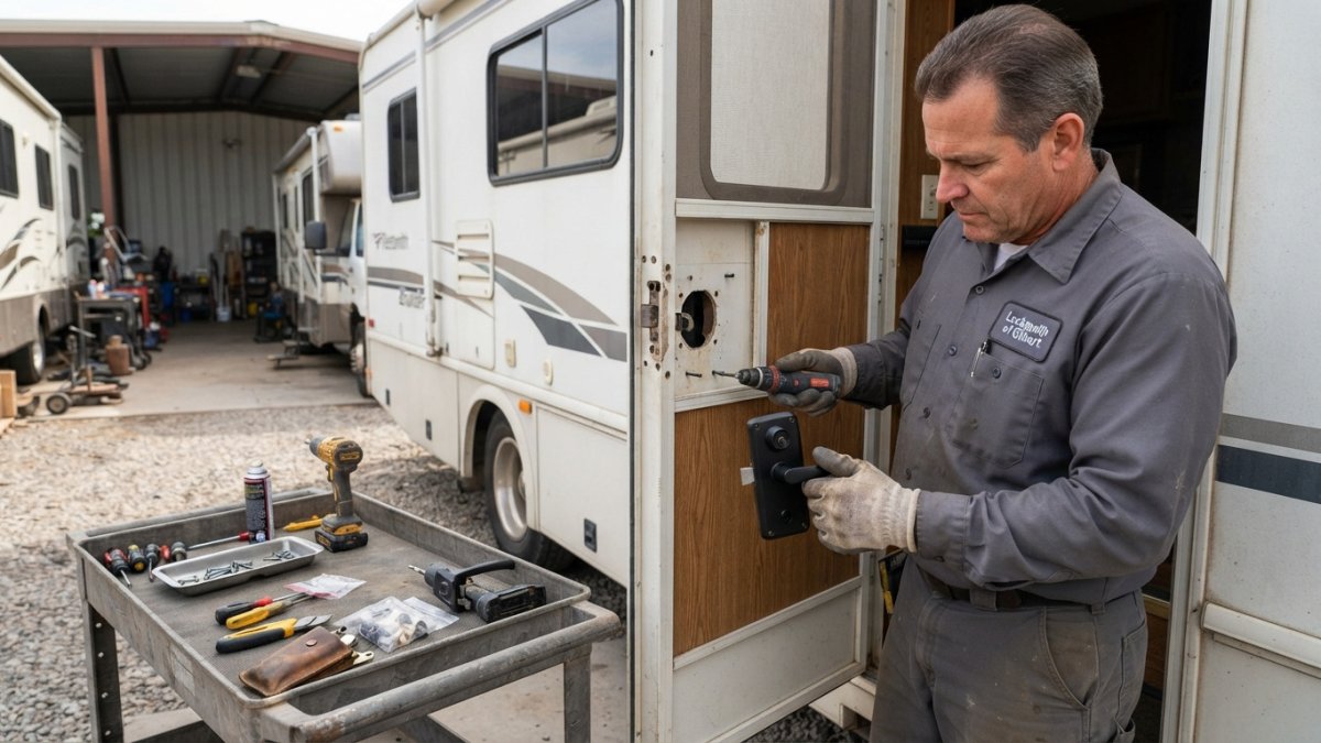 7 Steps to Replace or Repair an RV Door Lock