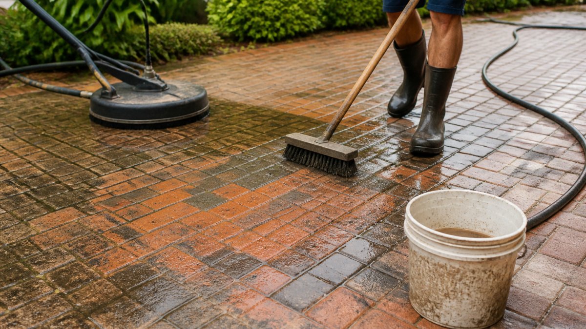 7 Steps to Restore Old Brick Pavers