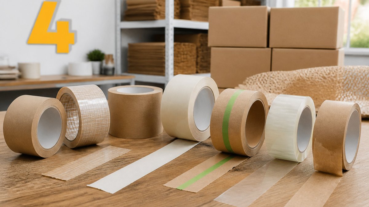 7 Sustainable Packing Tape Alternatives Compared