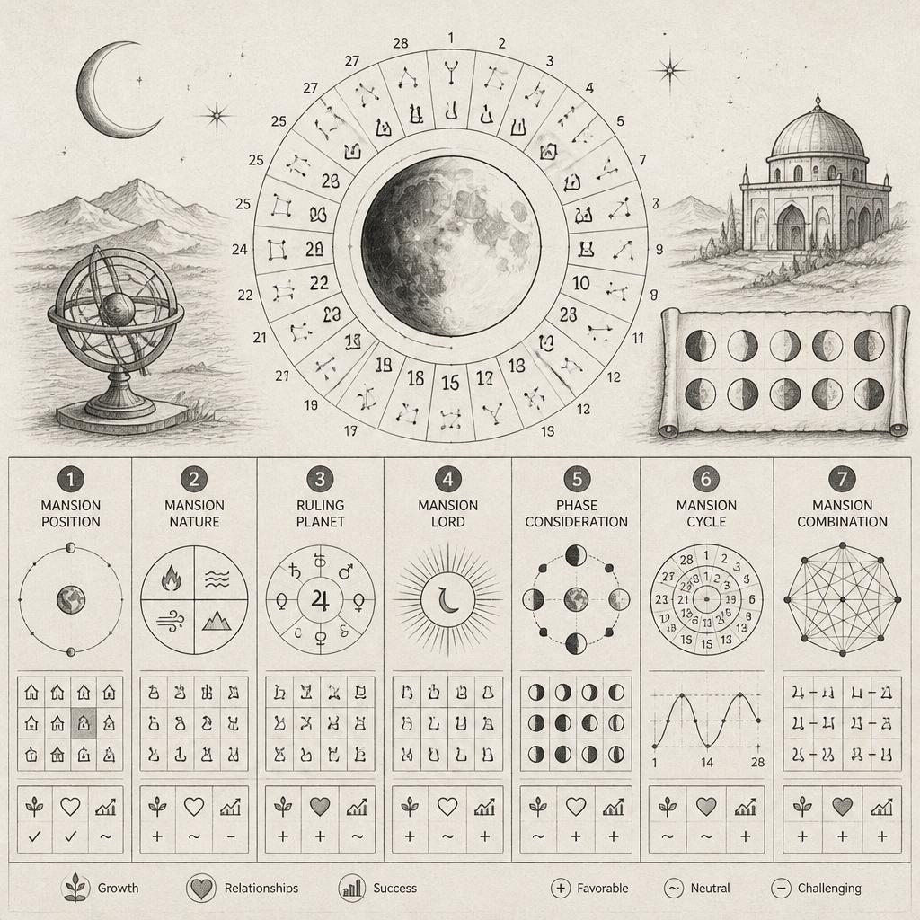 7 Traditional Lunar Mansion Electional Timing Methods