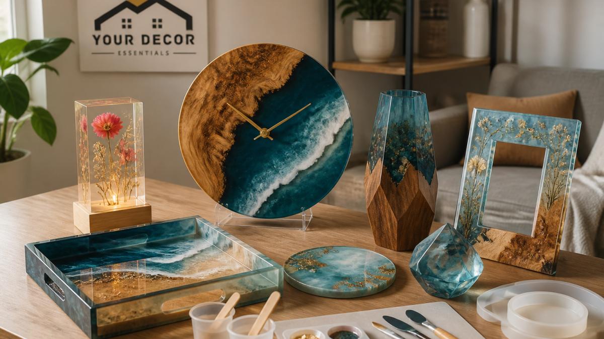 7 Unique Resin Art Ideas for Home 2026