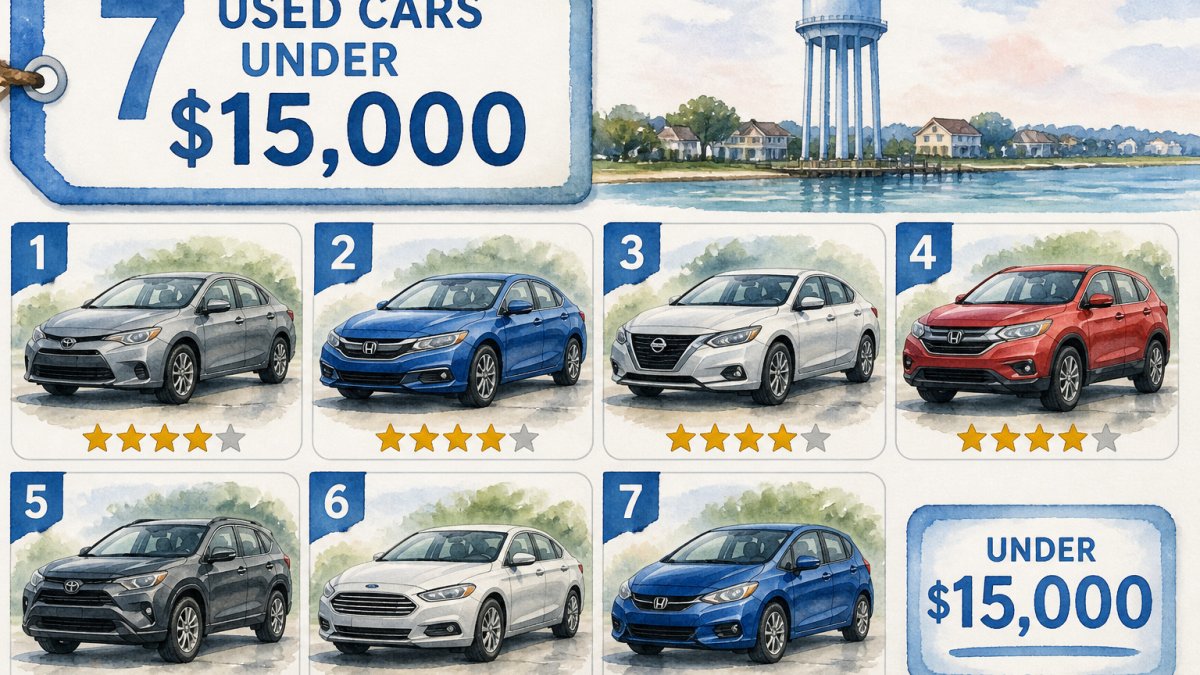 7 Used Cars Under $15,000 Near Toms River, NJ