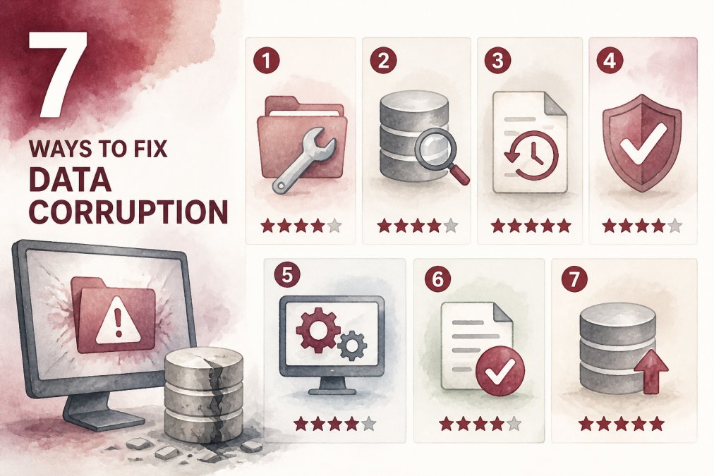7 Ways to Fix QuickBooks Data Corruption