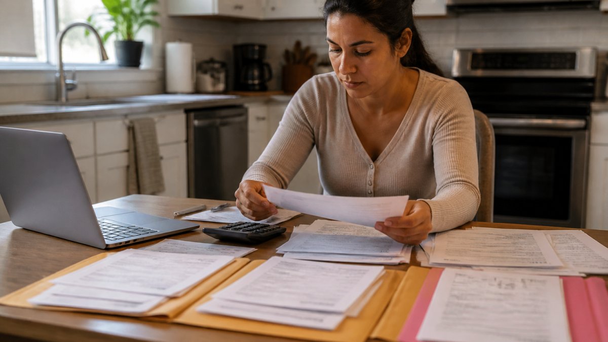 Checklist infographic showing documents needed to qualify for a home loan no credit, including bank statements.