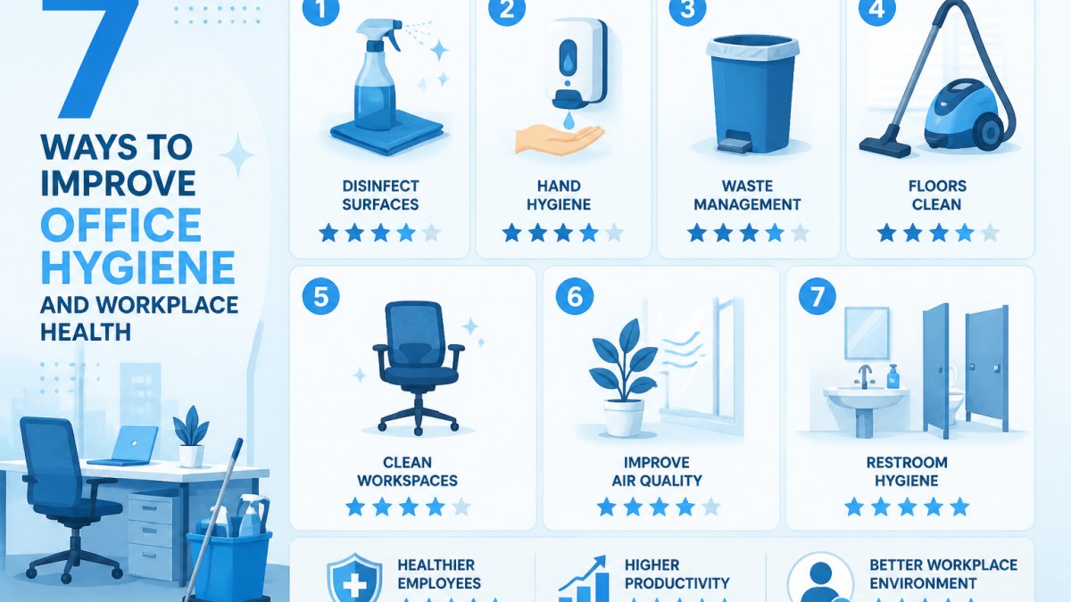 7 Ways to Improve Office Hygiene and Workplace Health