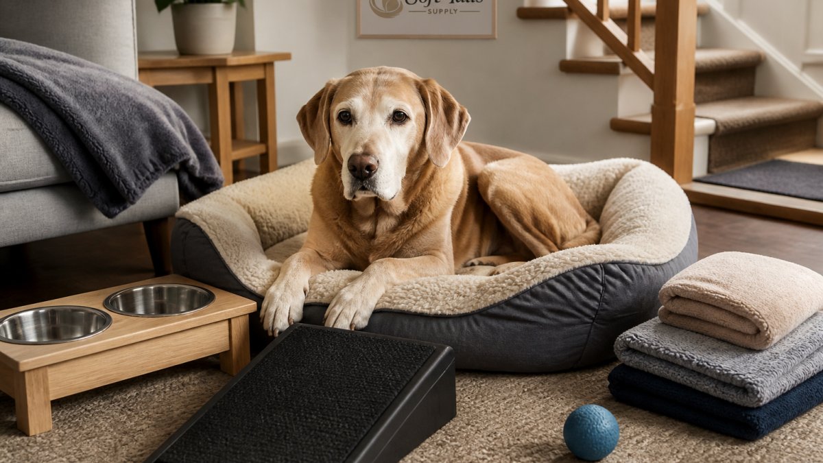 7 Ways to Make Home Safer for Arthritic Pets