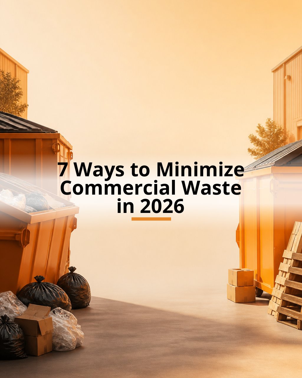 7 Ways to Minimize Commercial Waste in 2026