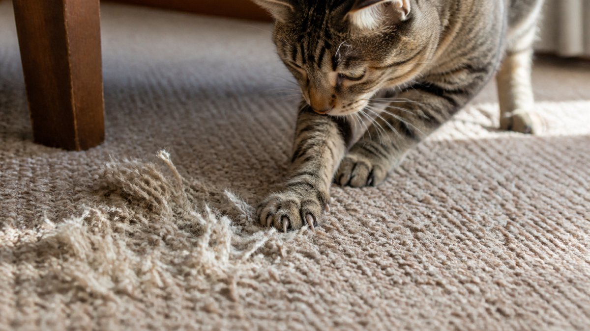 7 Ways to Prevent Carpet Snags From Cat Claws