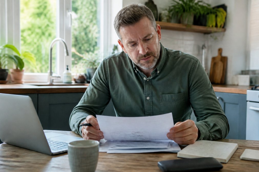 Infographic showing a landlord reviewing a tenancy agreement to protect tenant deposits before the legal deadline expires.