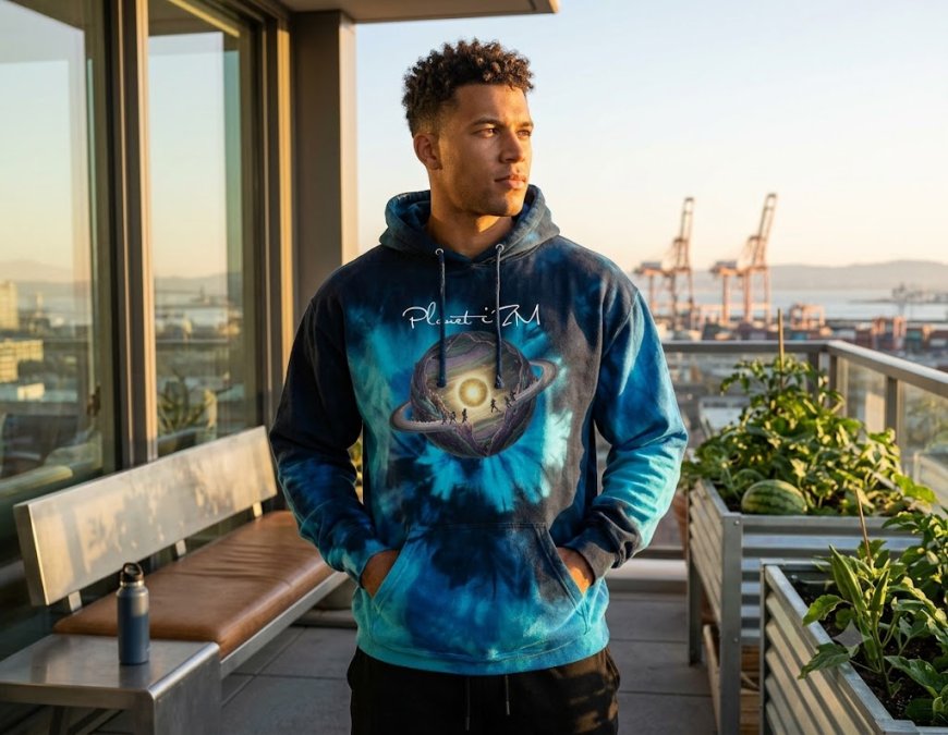 Man wearing iZM jacket