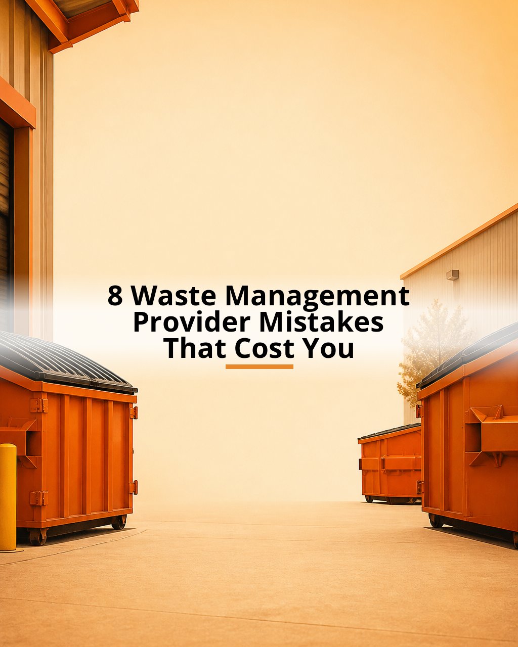 8 Waste Management Provider Mistakes That Cost You