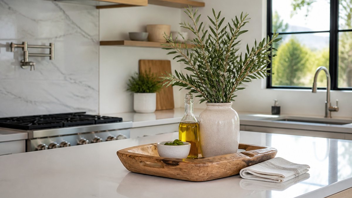 9 Kitchen Counter Styling Tips for Listing Photos