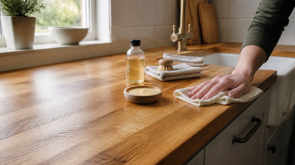 9 Steps to Maintain Solid Wood Worktops in the UK