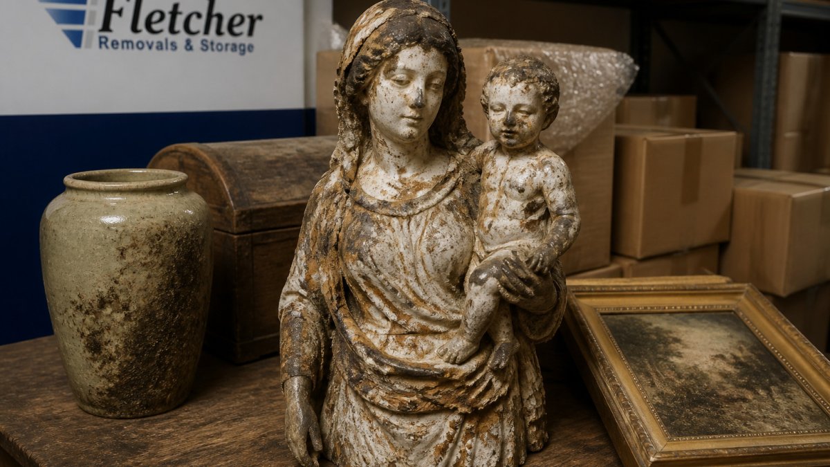9 Steps to Prevent Humidity Damage to Antiques in Storage