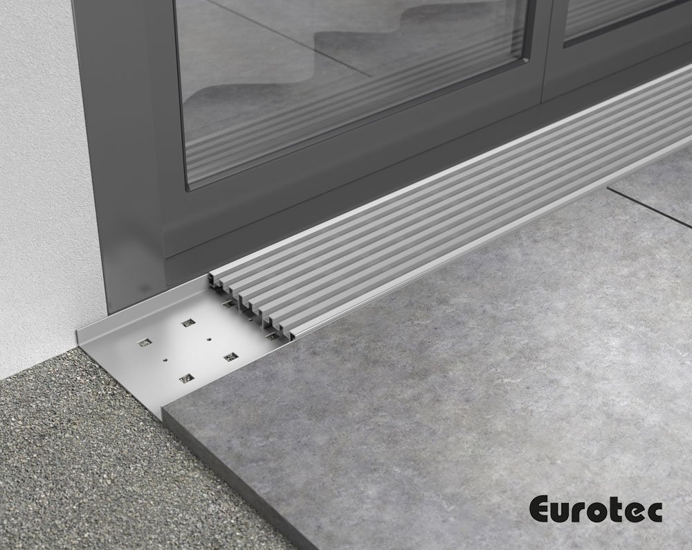 Eurotec DrainTec Aluminium Patio Drain: Premium Finish