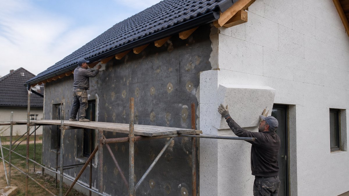 Aannemer voor dakwerken en gevelisolatie
