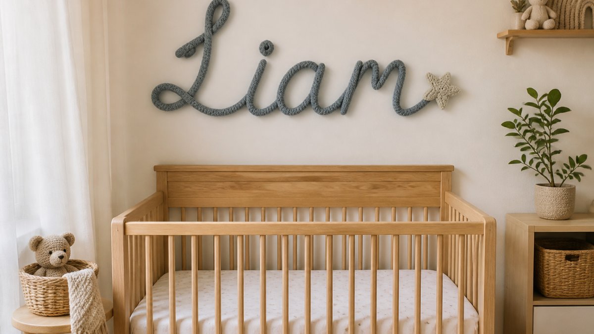 Above Crib Name Sign: Safety, Style & Setup Guide