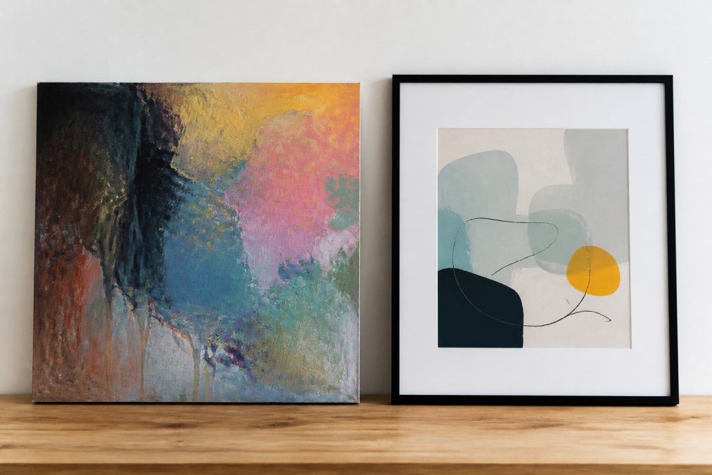 Abstract Art vs Mass-Produced Prints: Key Differences
