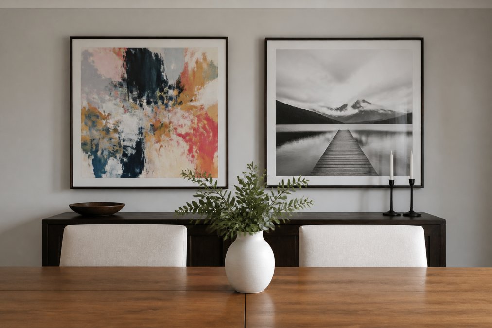 Abstract Art vs Photography for Dining Rooms: 2026 Guide