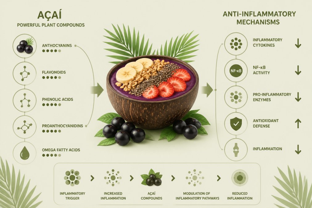 Açai Anti-Inflammatory Properties: The Science