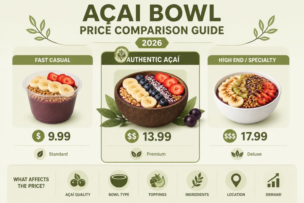 Açai Bowl Price Comparison Guide 2026