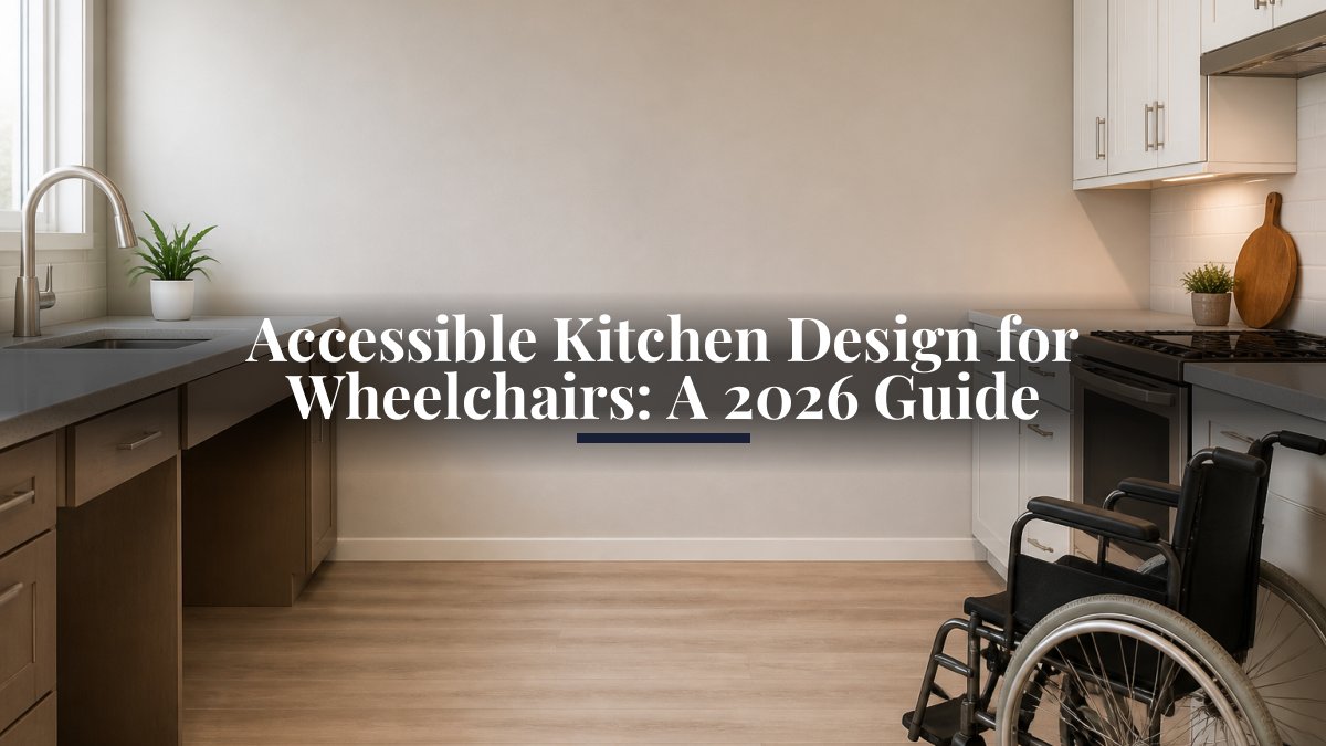 Accessible Kitchen Design for Wheelchairs: A 2026 Guide