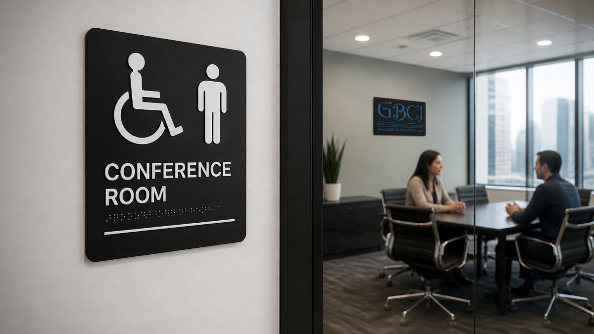 ADA Compliant Signage Guide for Los Angeles Offices