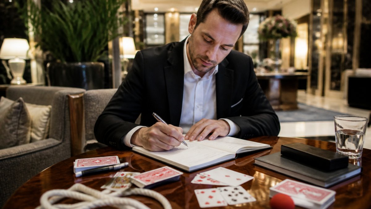 Adapting Magic Acts to Hotel Event Timelines