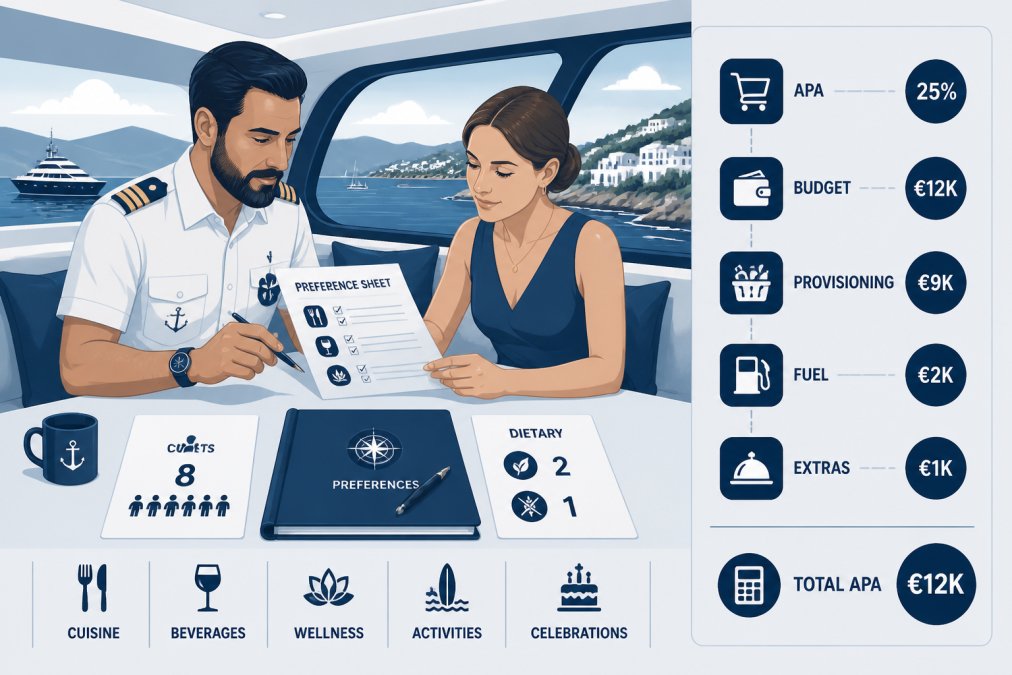 Professional illustration showing advance provisioning allowance