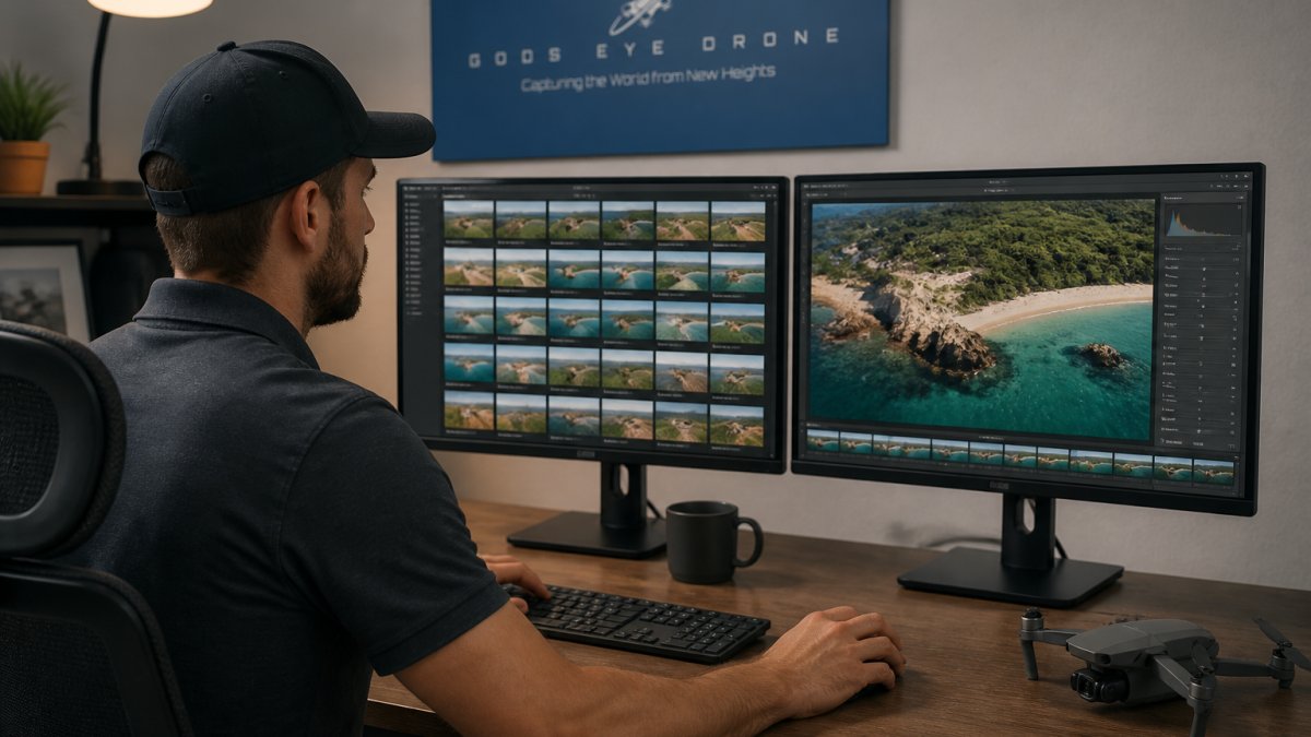 Aerial Drone Photography Post-Production Workflow