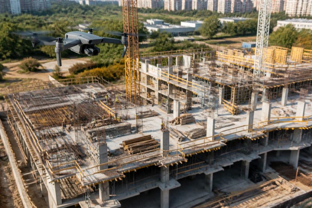 Aerial Updates to Track Construction Progress