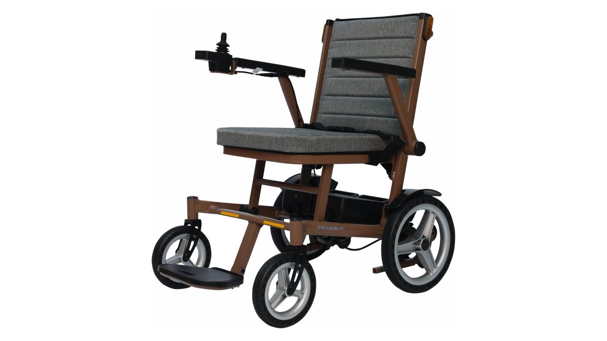 Aeron – 15.4kg Aluminium Folding Electric Wheelchair with Large Wheels