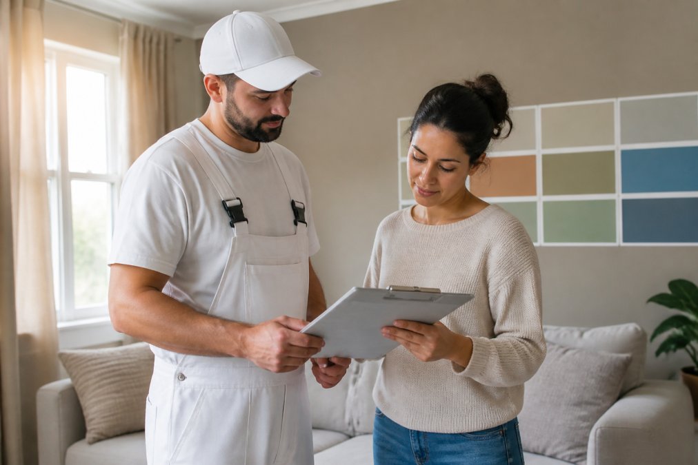 Photo illustrating How to Choose a Painting Contractor for affordable painters