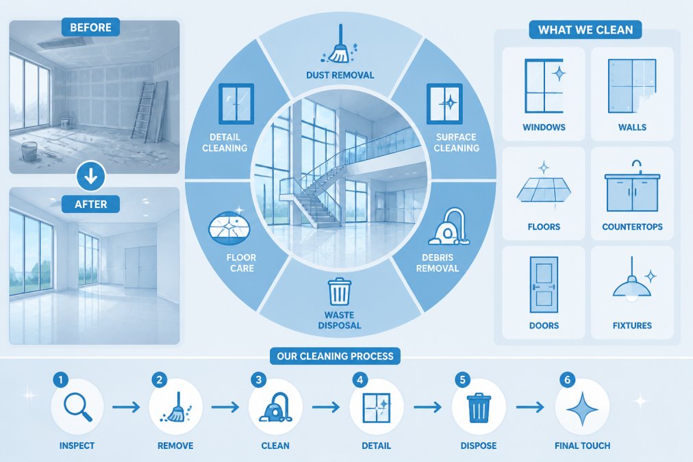 After Construction Cleaning: A Complete Service Guide