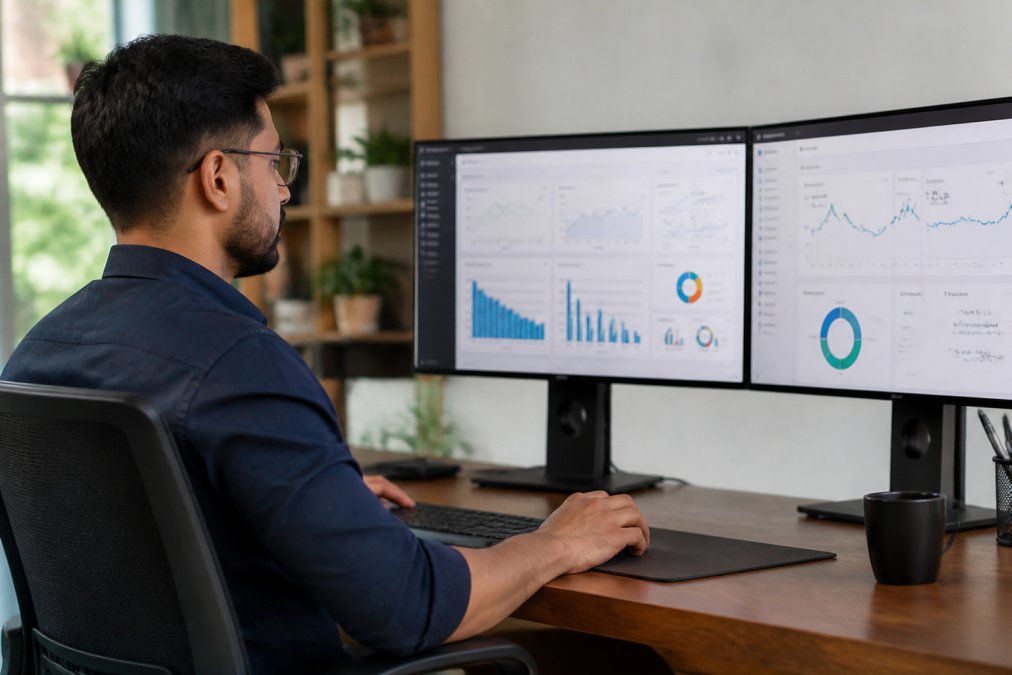 Visual comparison chart showing Marketing, SEO for AI-powered SEO services