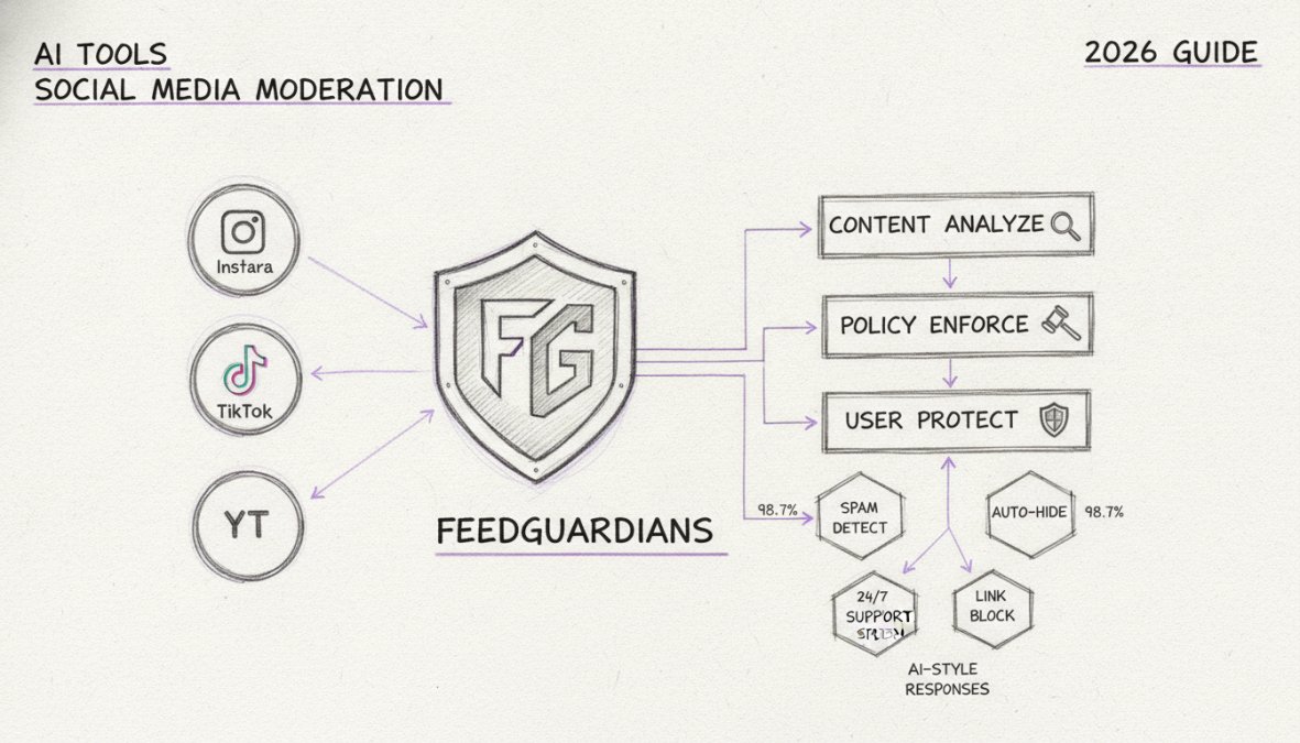AI Tools for Social Media Moderation: 2026 Guide