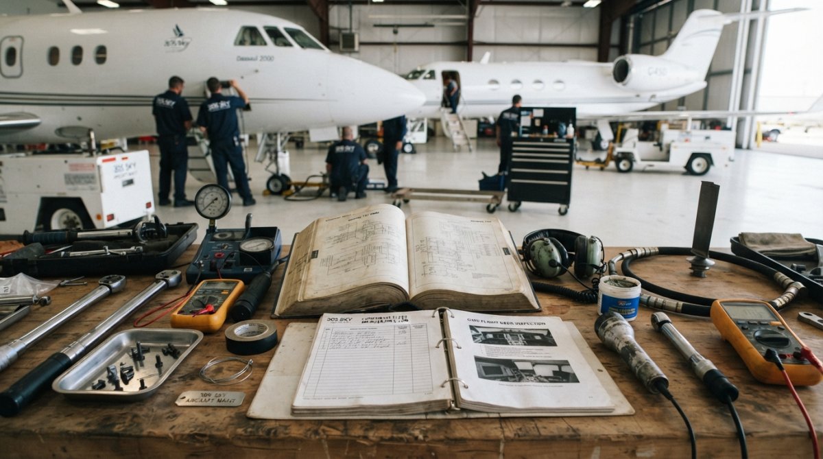 Aircraft Maintenance for Corporate Fleets: A Complete Guide