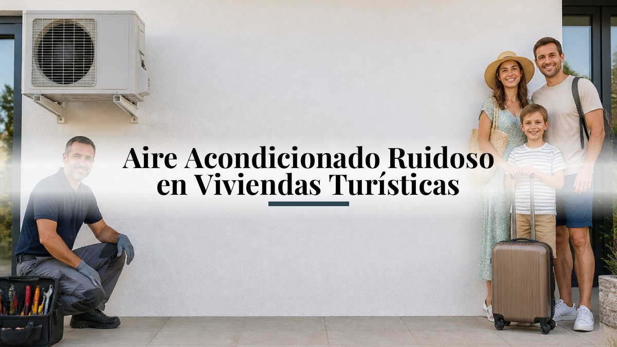 Aire Acondicionado Ruidoso en Viviendas Turísticas