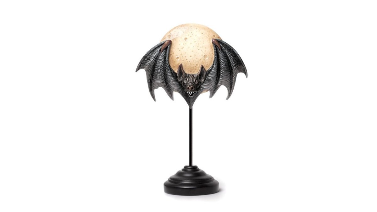 Alchemy Gothic Phul Moon Bat - Ornament & Wall Decoration