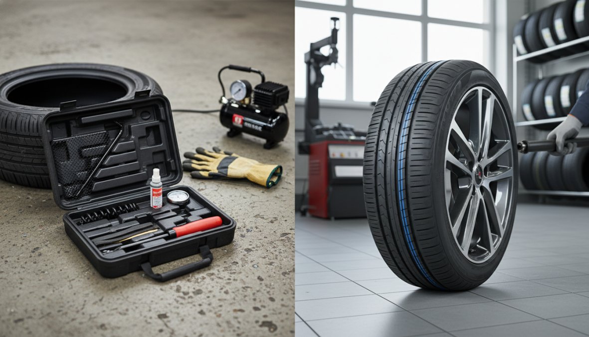 Side-by-side comparison of Close for alternatives to expensive tyre replacement