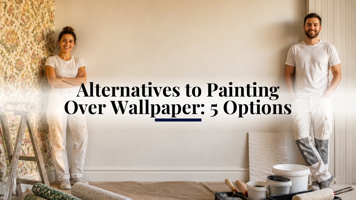 Alternatives to Painting Over Wallpaper: 5 Options