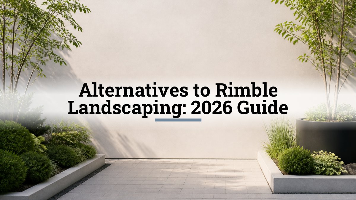 Alternatives to Rimble Landscaping: 2026 Guide