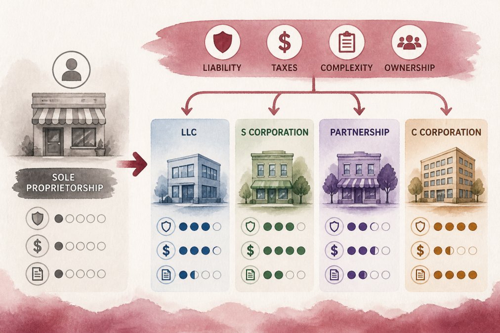 Alternatives to Sole Proprietorship for Small Businesses