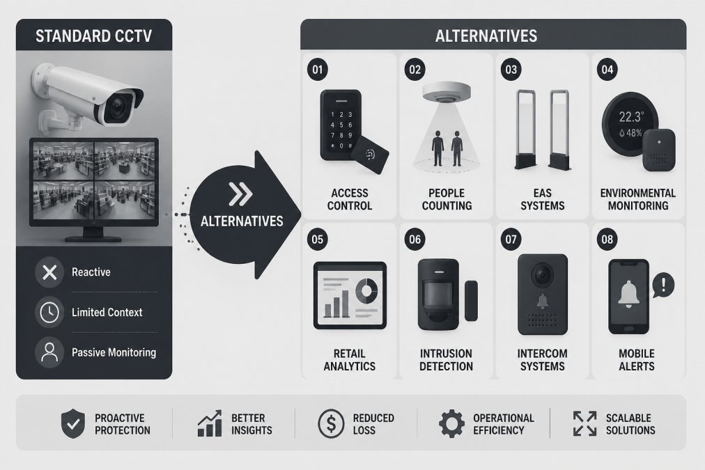 Alternatives to Standard CCTV for Retail Stores