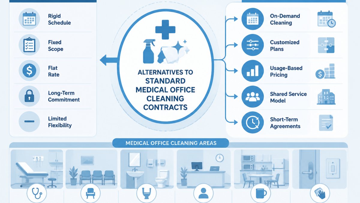 Alternatives to Standard Medical Office Cleaning Contracts