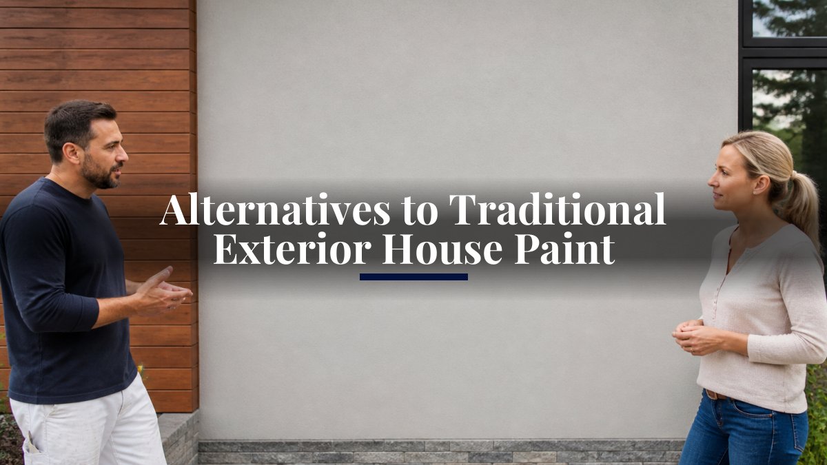 Alternatives to Traditional Exterior House Paint