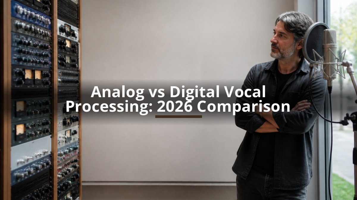 Analog vs Digital Vocal Processing: 2026 Comparison