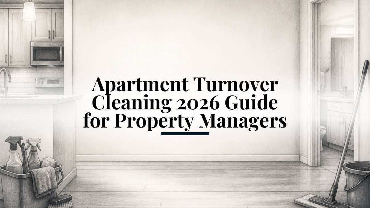 Apartment Turnover Cleaning 2026 Guide for Property Managers